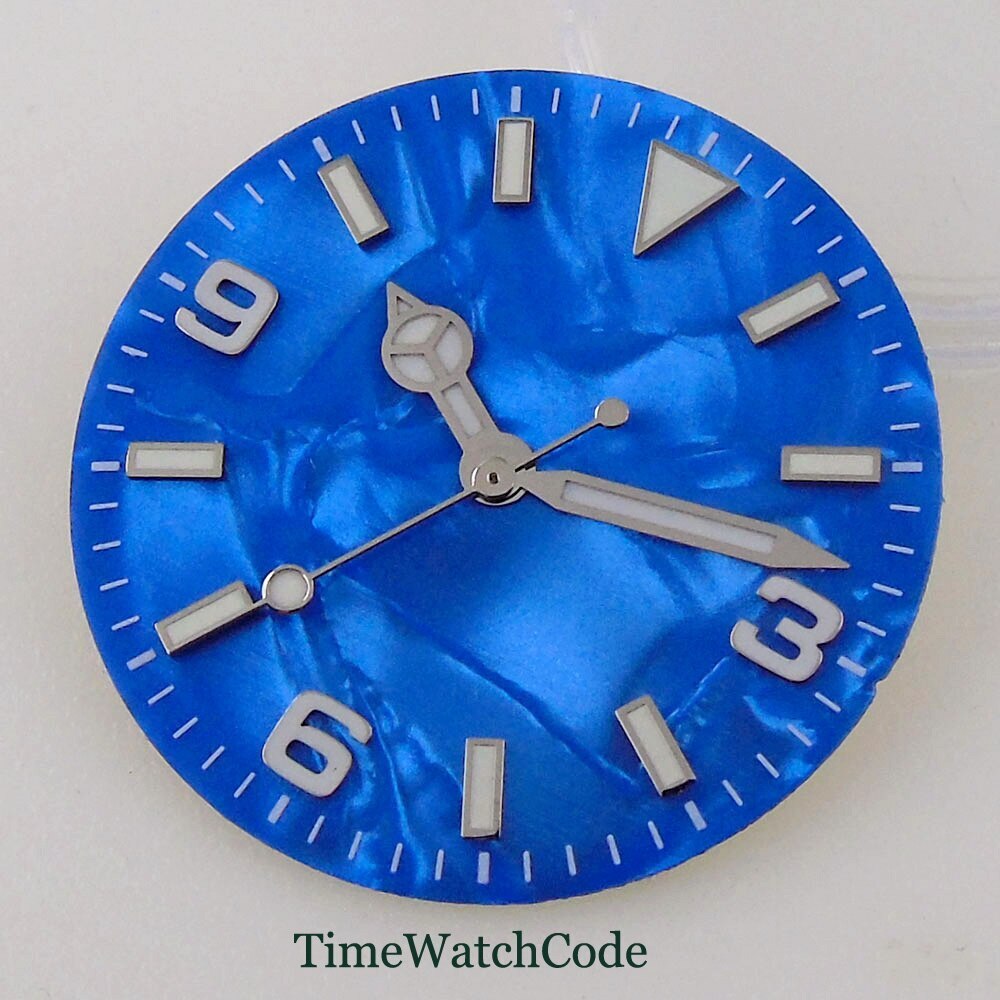 29mm Luminous Watch Dial Hands Fits NH35A NH36A Miyota8215 DG2813 ETA2824 PT5000