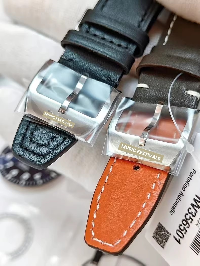 DIY 40mm Watch Case+Leather Strap For 2892 Movement After-sales accessories