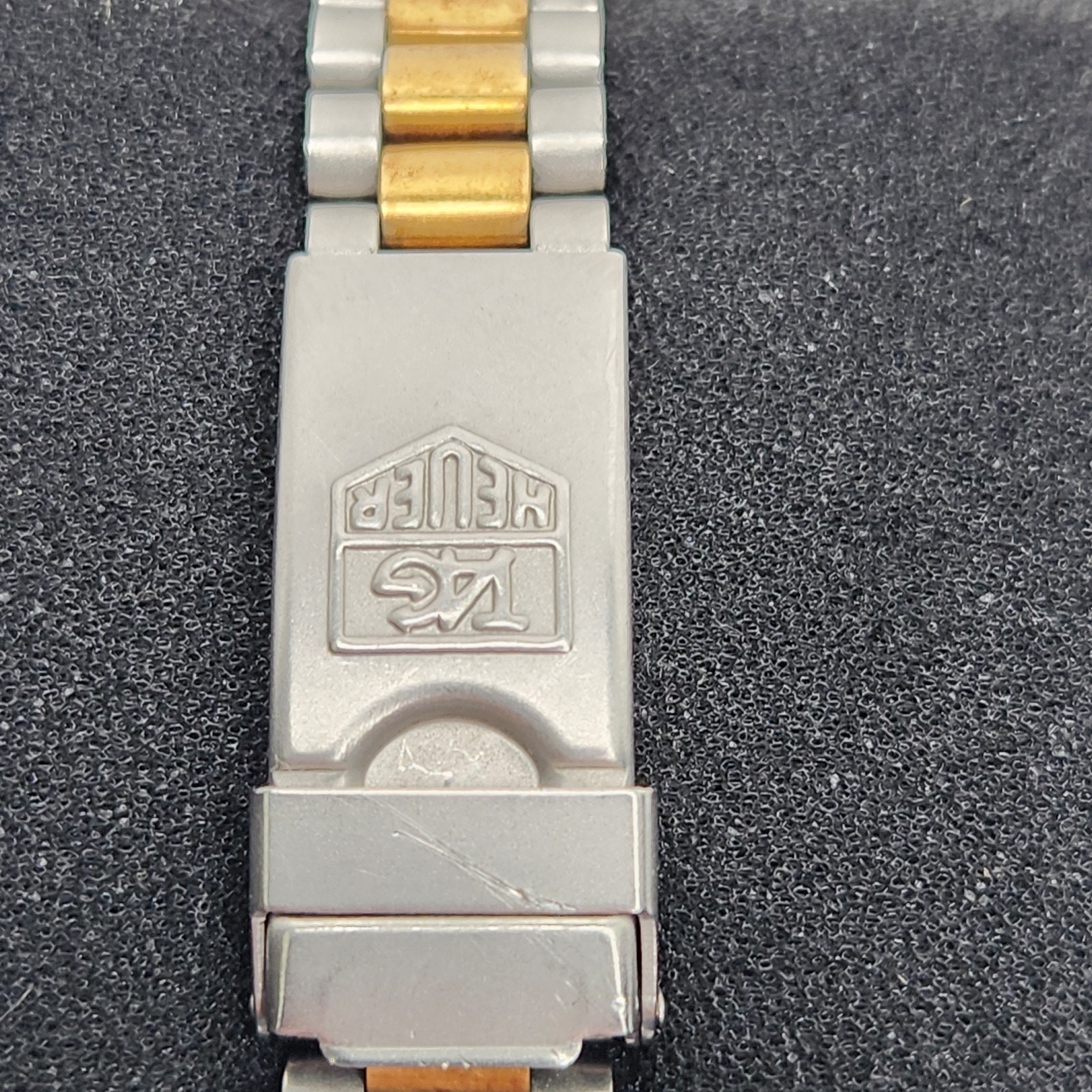 Tag Heuer Watch 964.008 FOR PARTS Gold and Silver Tone NOT WORKING