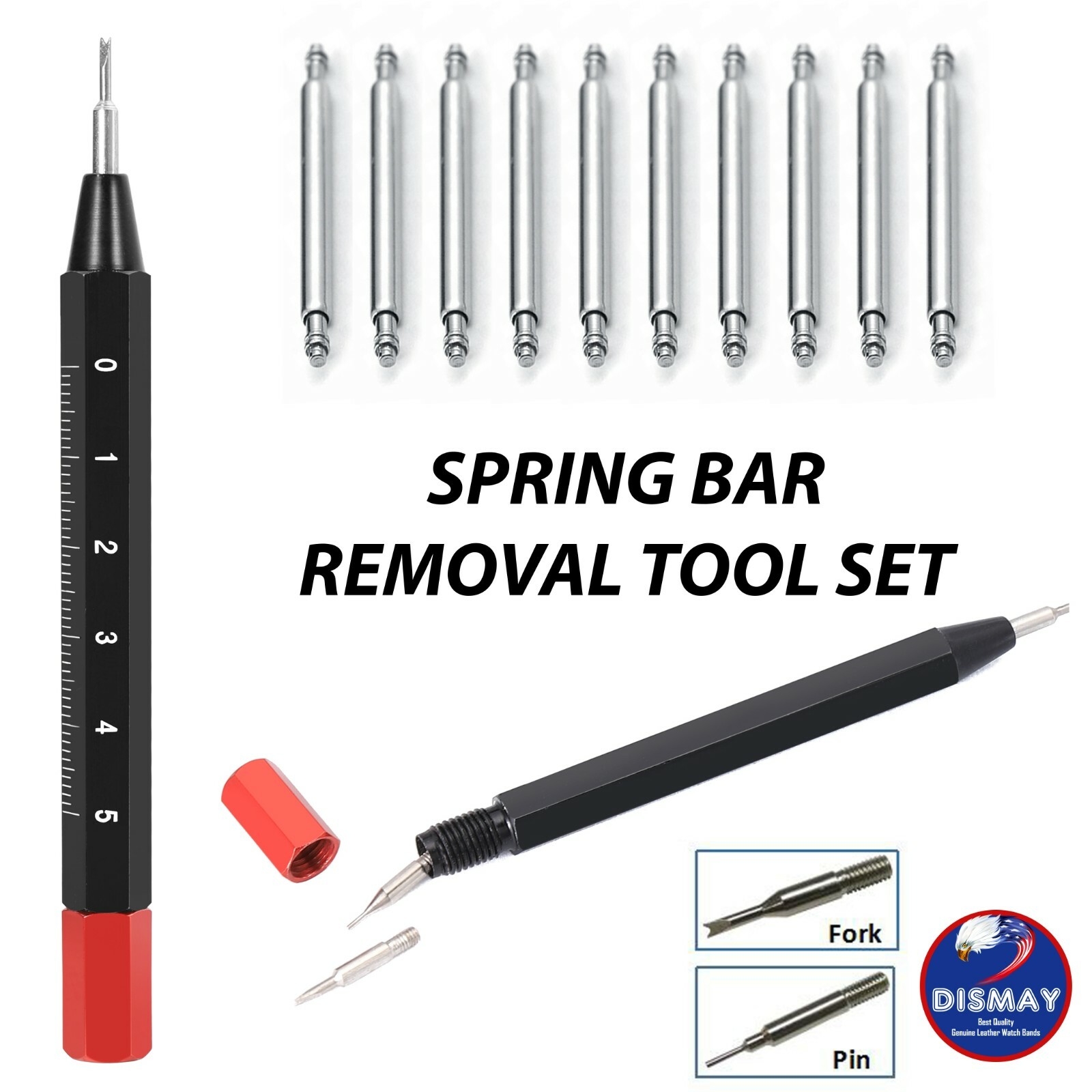 Spring Bar Pin Remover FOR ROLEX DAYTONA WATCH BAND RUBBER LEATHER STRAP TOOL