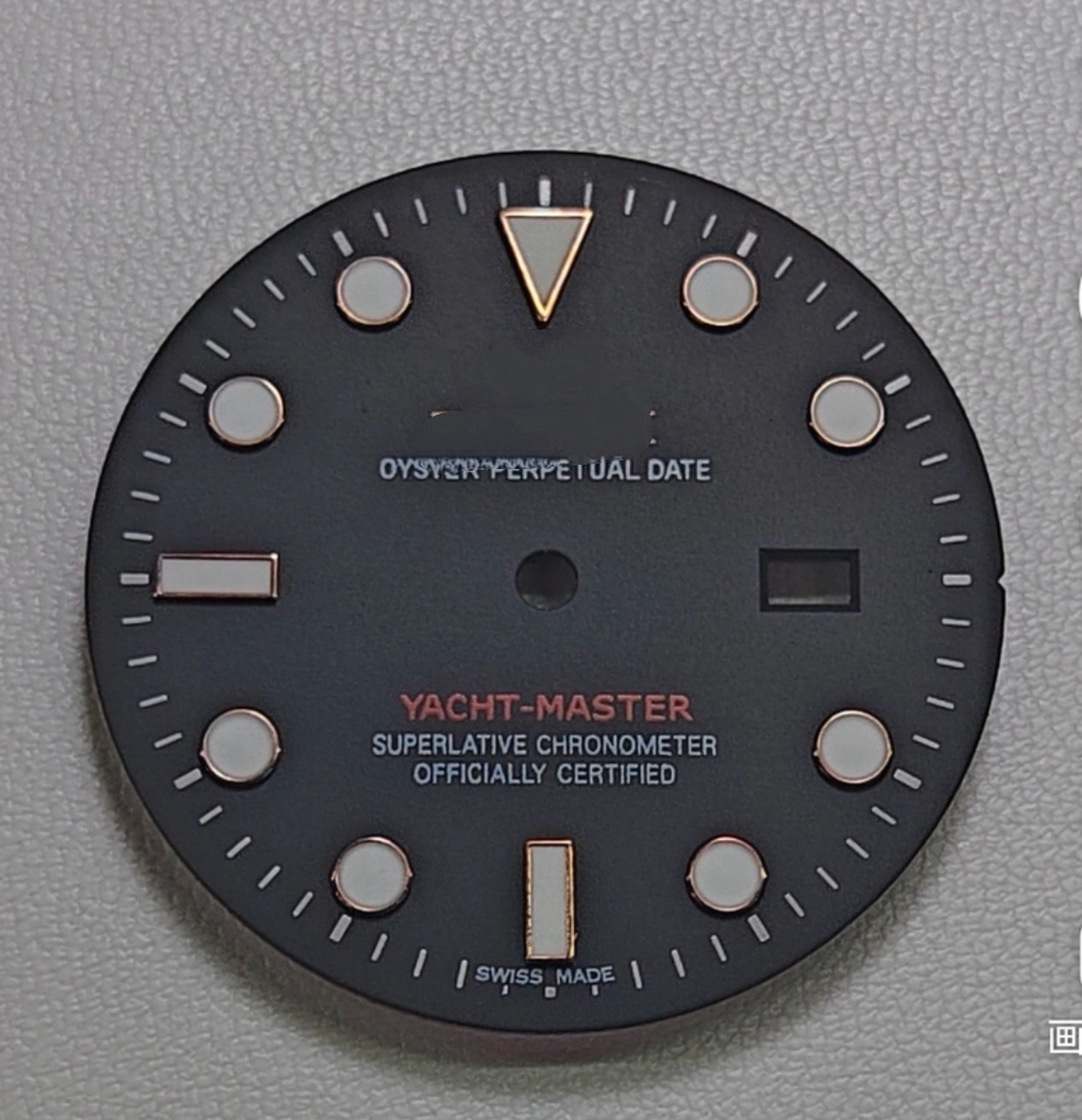 29mm Yacht Watch Dial Green Luminous For 8215 2824 Movement Watch Parts