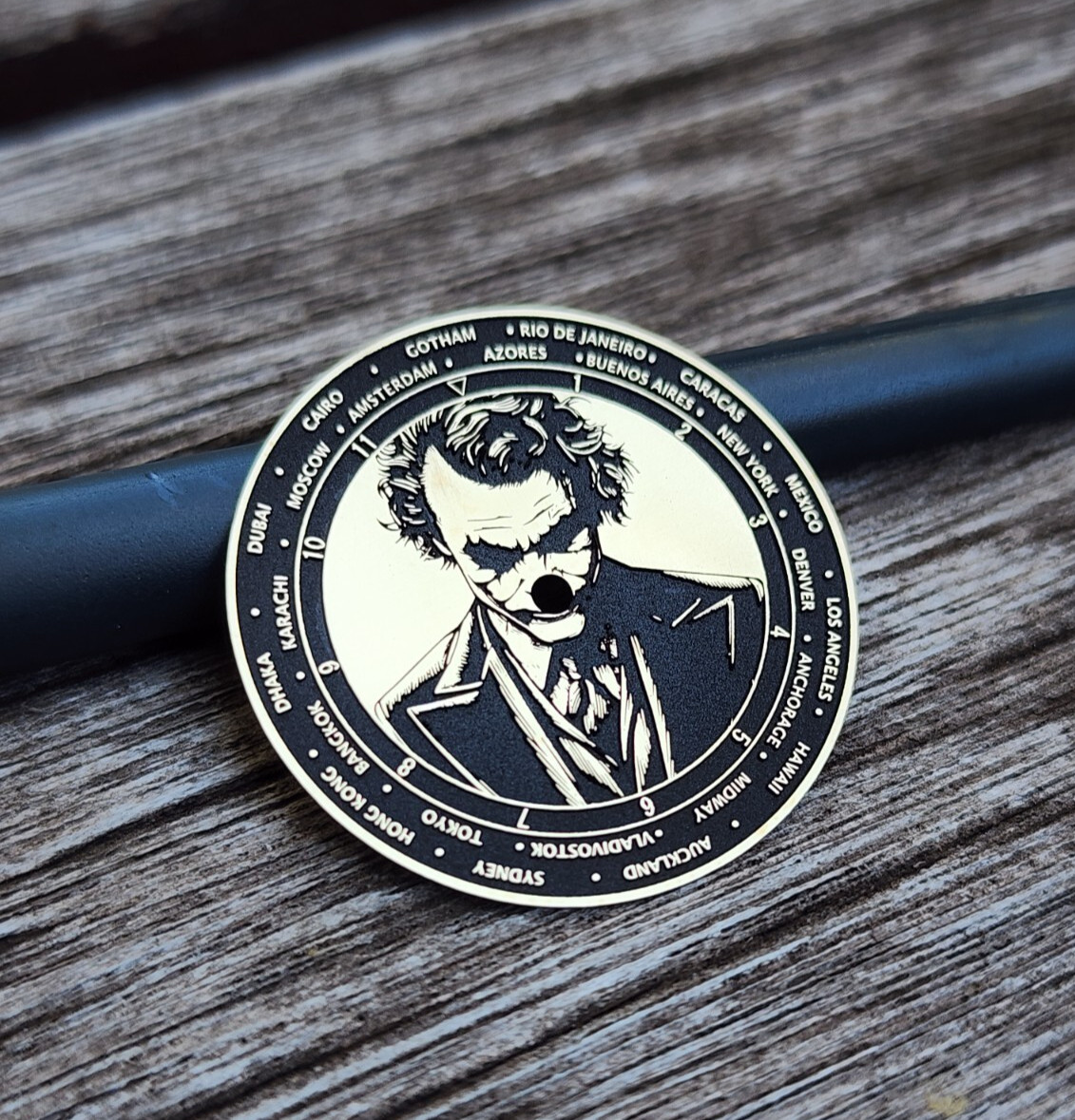 Custom-Made Laser Engraved Watch Dial | JOKER – Order any designsize
