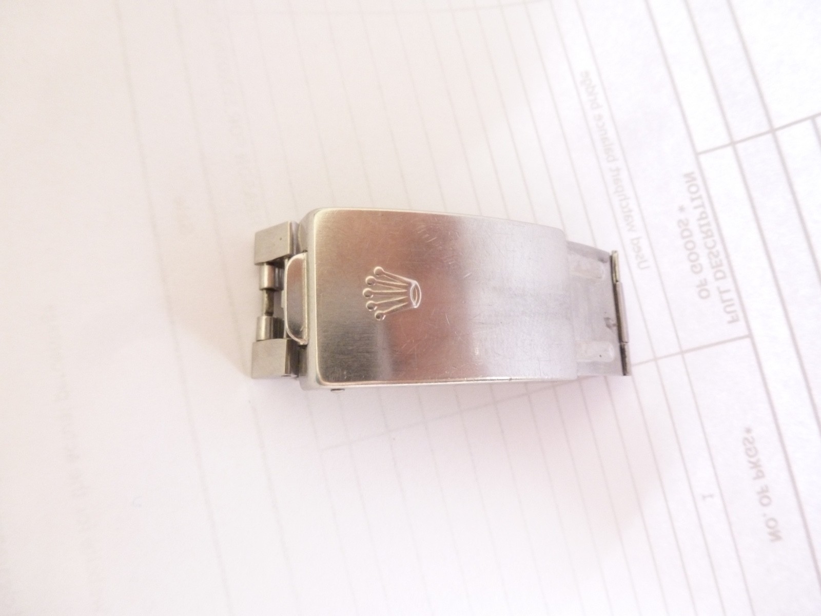 ORIGINAL ROLEX 62523-H18 Mens Buckle Code “I11” from 1986 in good condition!