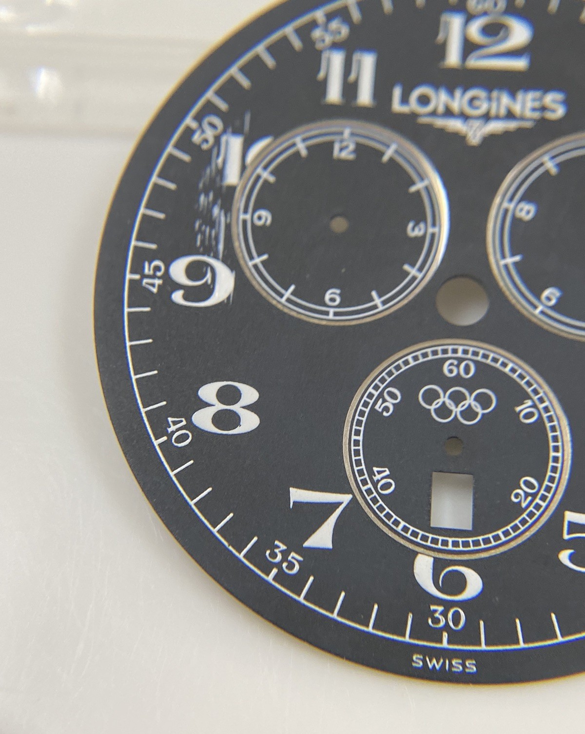 Genuine Longines Olympic Chronograph L2.649.4 ETA 251.262 Black 37mm Dial