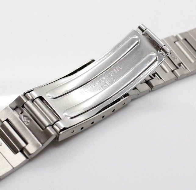 Men’s BRACELET W/ End Links for SEIKO 6139-6005 6139-6007 6139-6009 Chrono 19mm