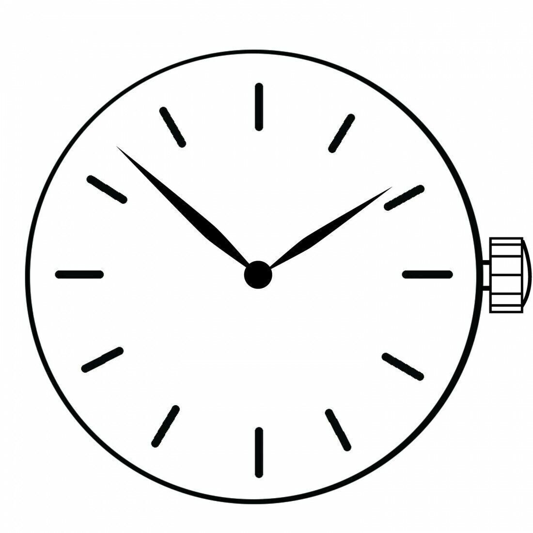 Ronda 1042 2 Hands Quartz Watch Movement