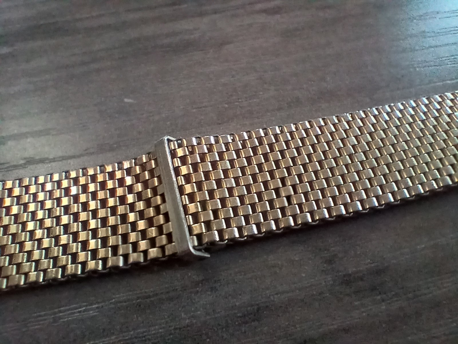 1960’s J.B. Champion 1/20 10k GF Gold Filled Mesh Watch Band Nasa – Omega