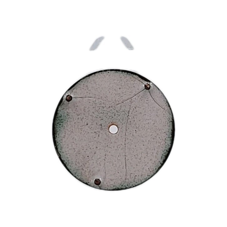 Trenton 28.1mm Enamel Pocket Watch Dial Only (1088)