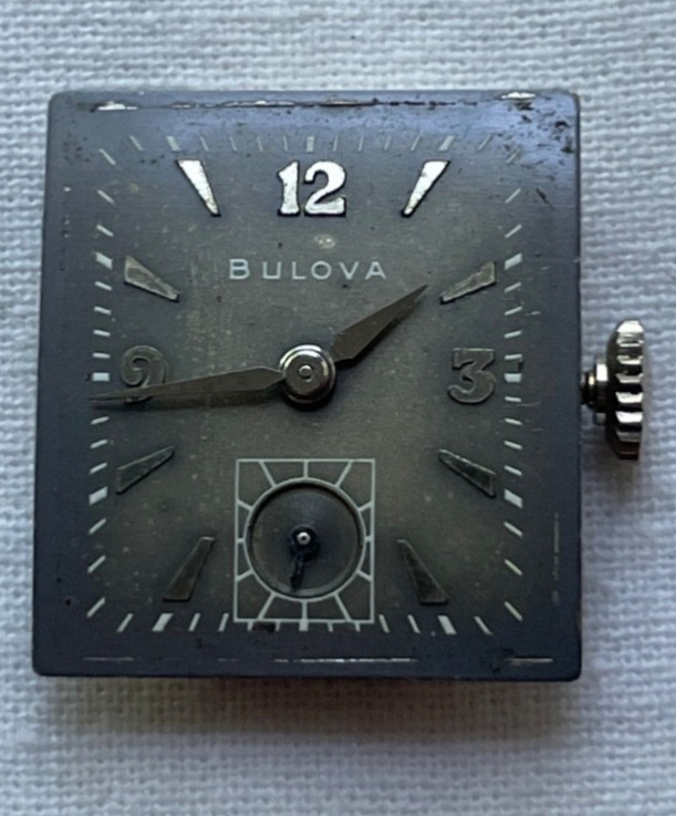 Bulova 8AE – movement for mens watch AS IS, lot1707