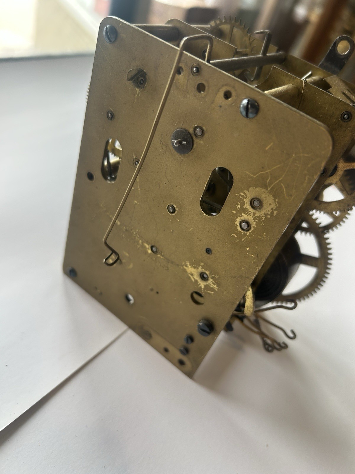 Number 35 Waterbury Clock Movement