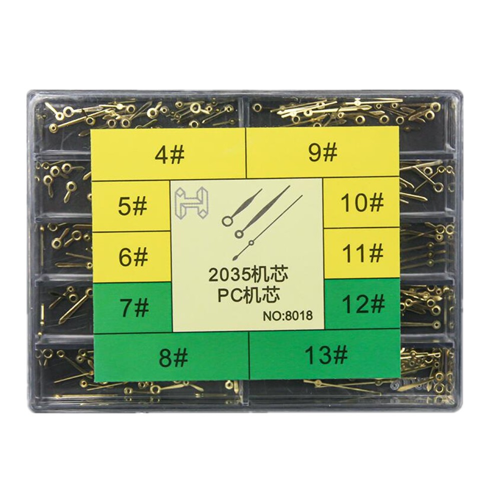 1 Box Different Models Watch Hands Needles Assortment For Miyota 2035 Movement