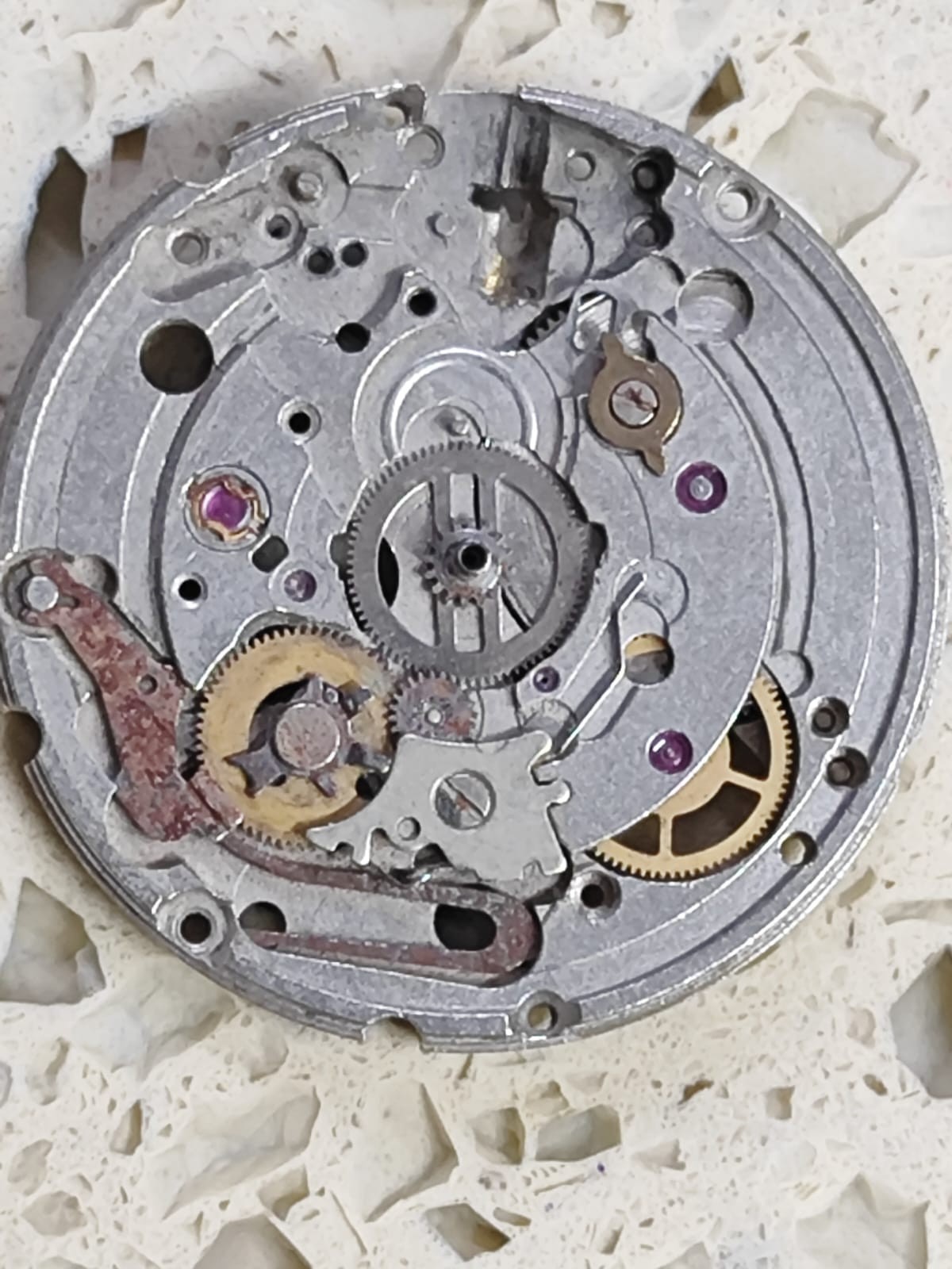 Eta 2836-2 AUTOMATIC Incomplete MOVEMENT (FOR PARTS ) Used