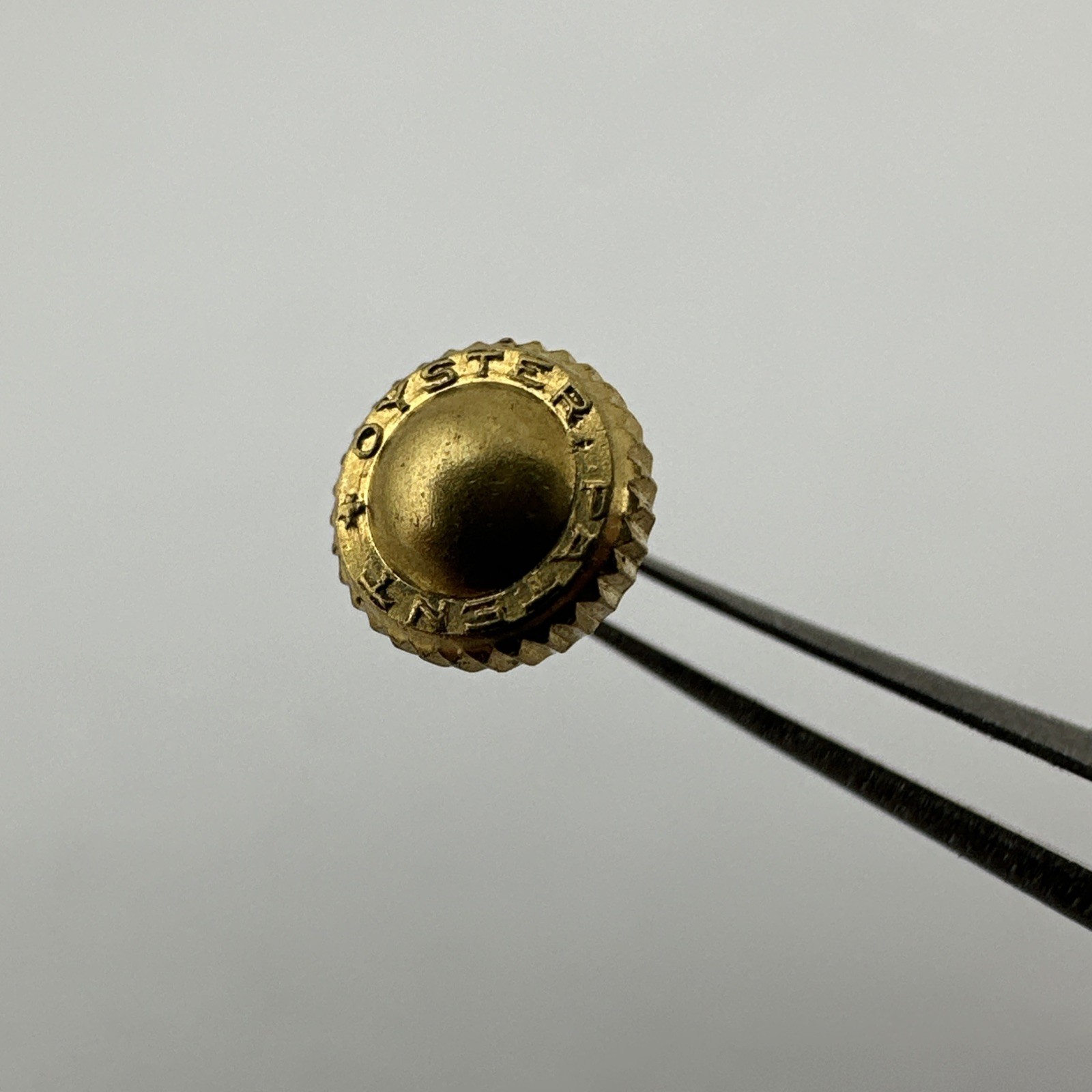 Genuine Rolex CROWN 5.2mm Gold 1940’s Bubbleback Oyster Patent watch Part