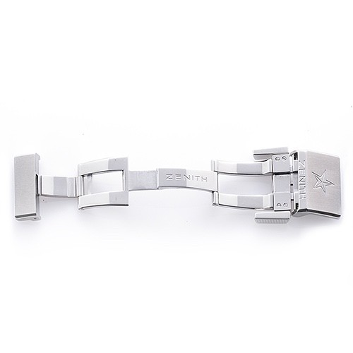Zenith Triple-Folding Stainless Steel Deployant Clasp Designed for Bracelet