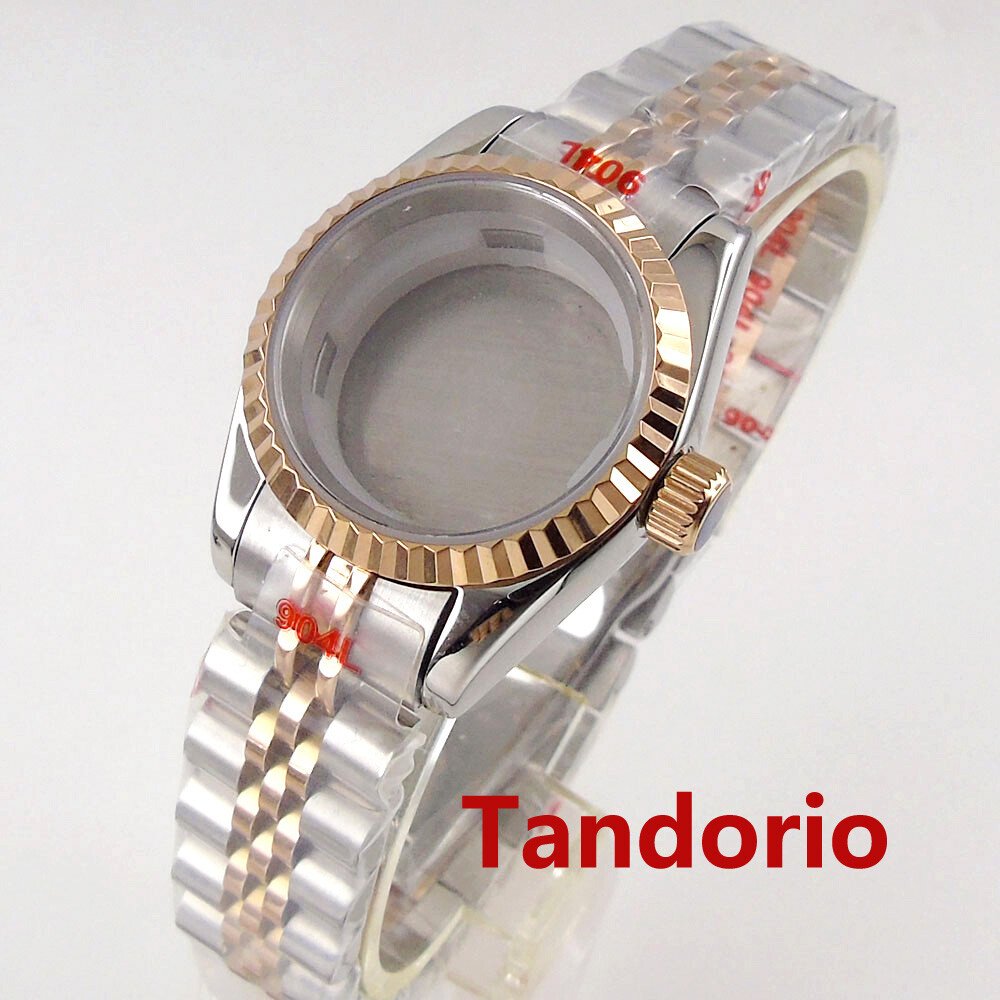 New 26mm 316L Stainless Steel Watch Case Fit Japan NH05A NH06A For Ladies Watch