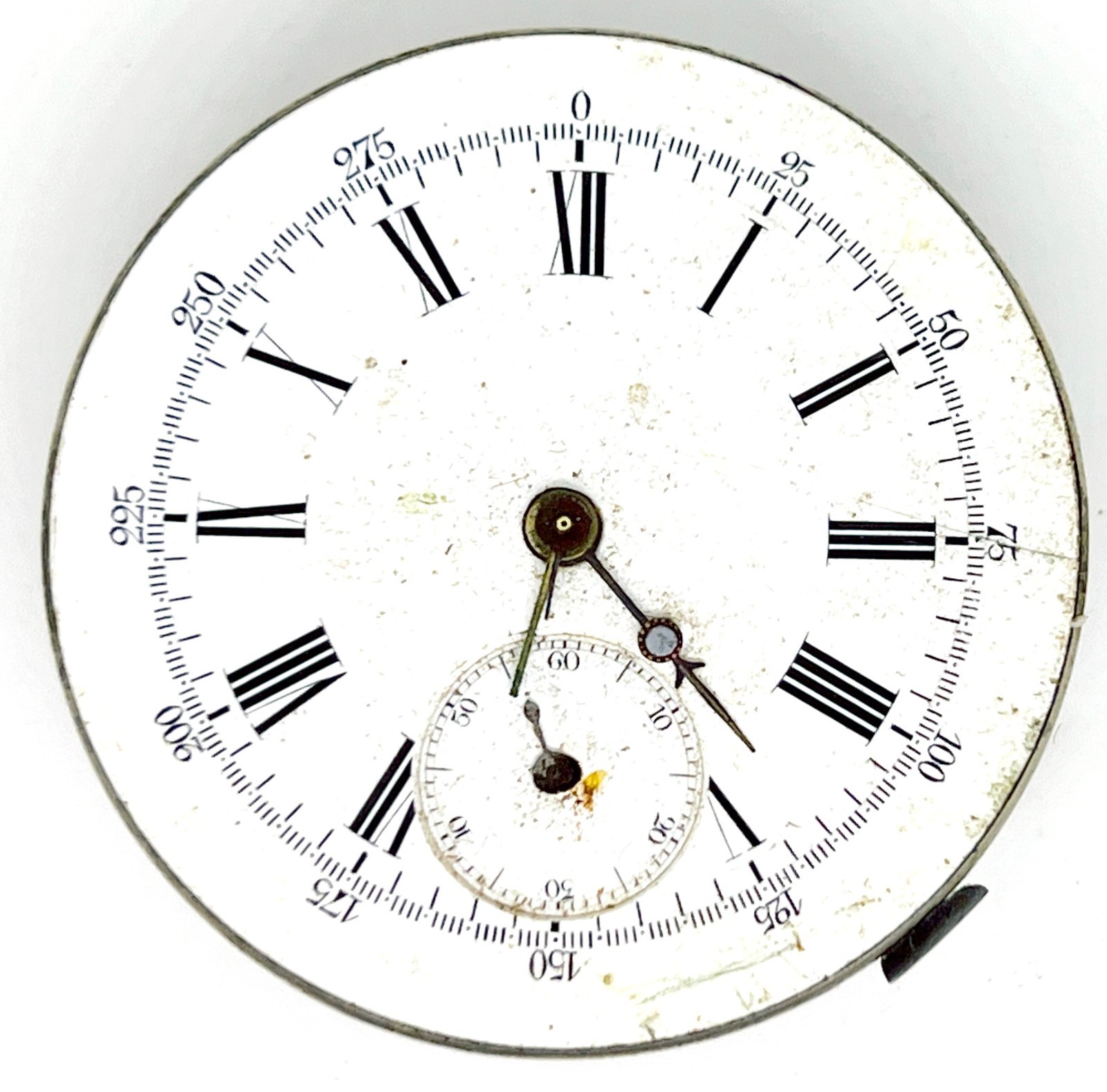 1890’s HUGUENIN 1/4 Repeater Pocket Watch Movement Restore/Parts Lot 2556
