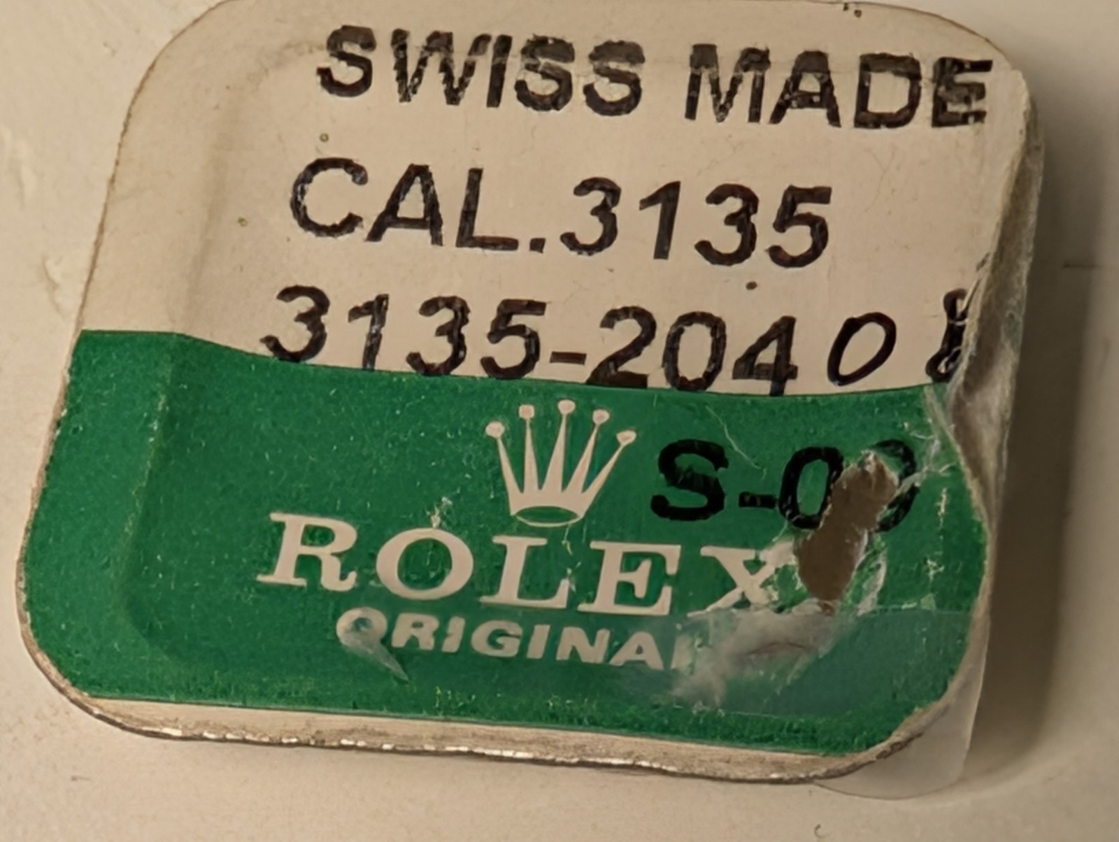 Genuine Rolex 3135 204 Winding Pinion OPEN part 204 for watch repair