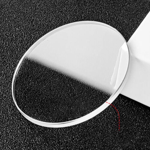 1.0/1.2/1.5/2.0/2.5/3.0mm Thick Plane Mineral Glass Watch Crystal Glass 28-60mm