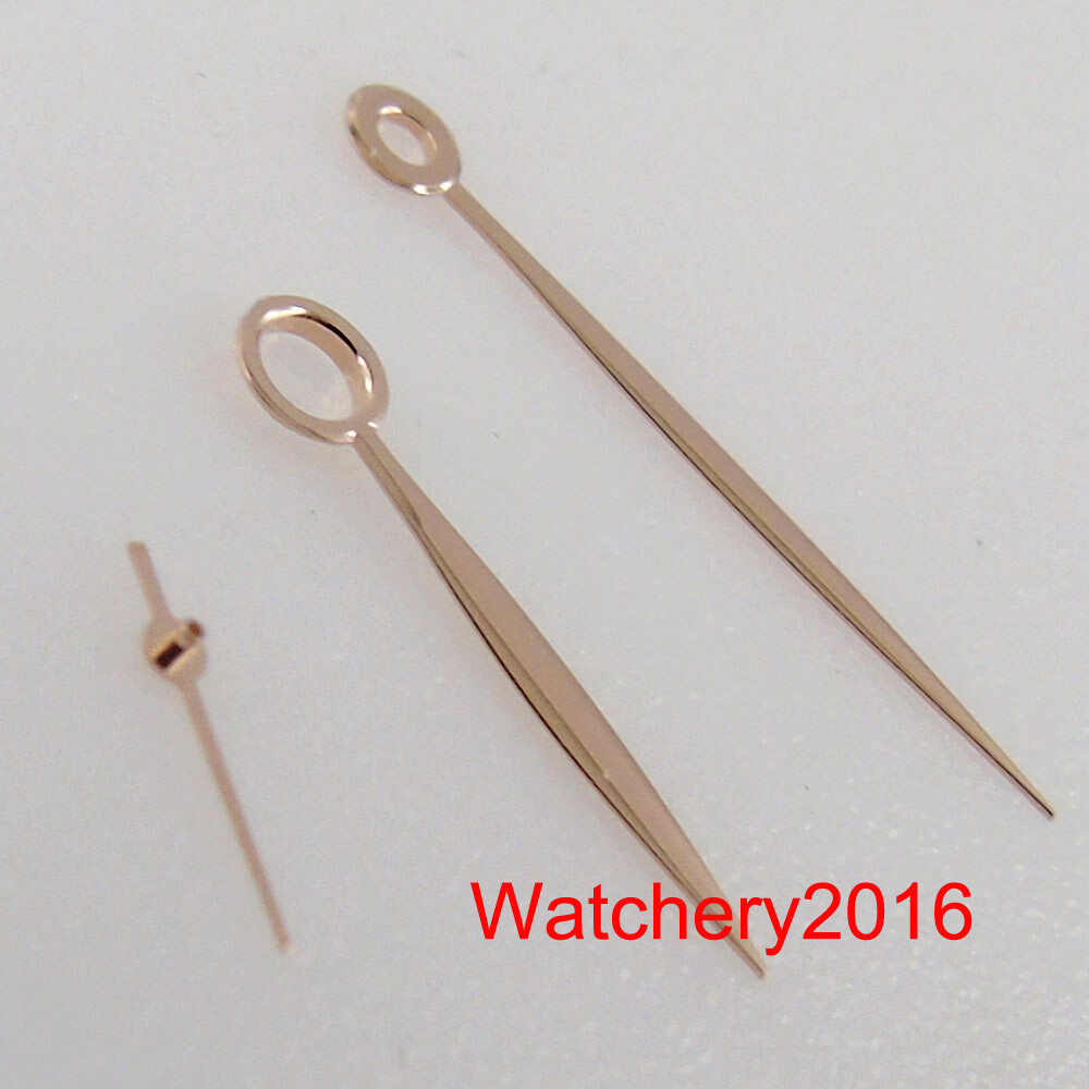 Manual Movement Gold Rose Gold Watch Hand Needles Fit ST3600 3602 ETA 6498