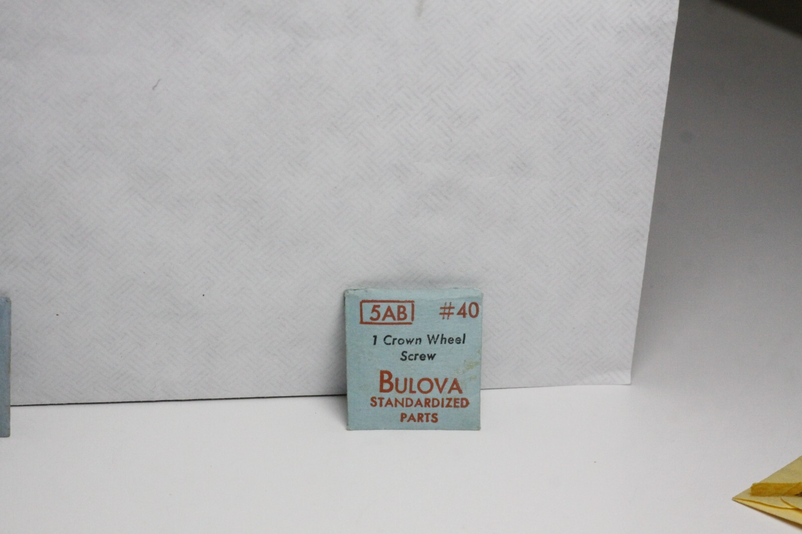 Bulova Cal 5AB NOS CROWN WHEEL SCREW 47T