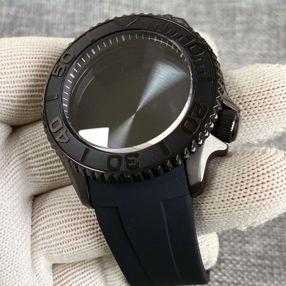 20ATM Mod 41mm Sapphire Glass Stainless Steel Watch Case Fit NH35 NH36 Movement
