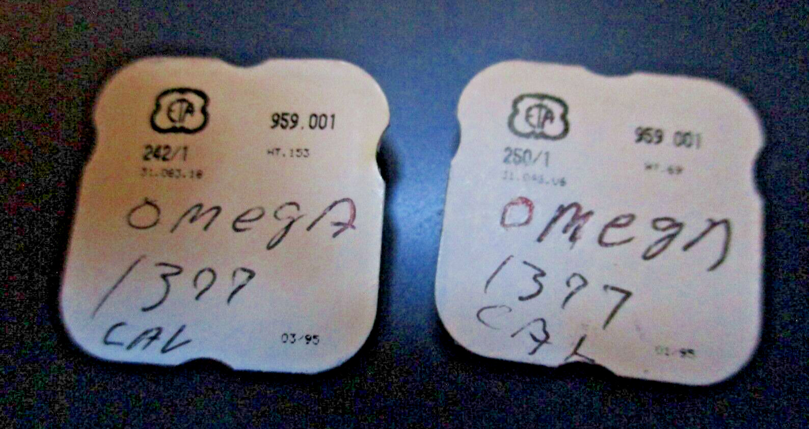 ETA 959.001 – 242/1 & 250/1 Watch Parts Fit Omega