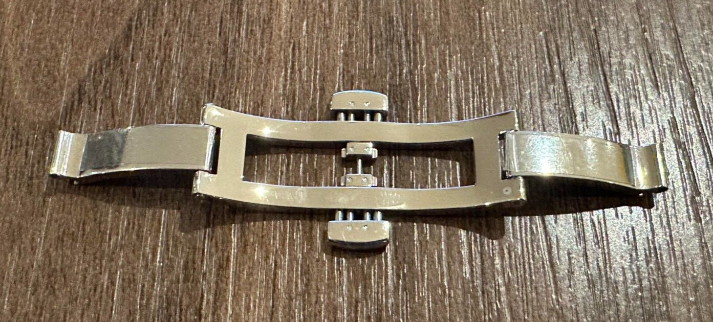 Genuine Oem Maurice Lacroix Steel Deployment Deployant Folding Clasp 6mm Tube