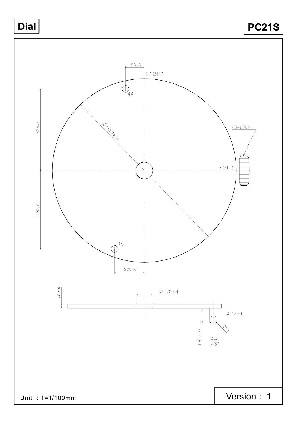 Seiko PC21S PC21J Quartz Watch Movement Reliable Replacement for 3-Hand Watches