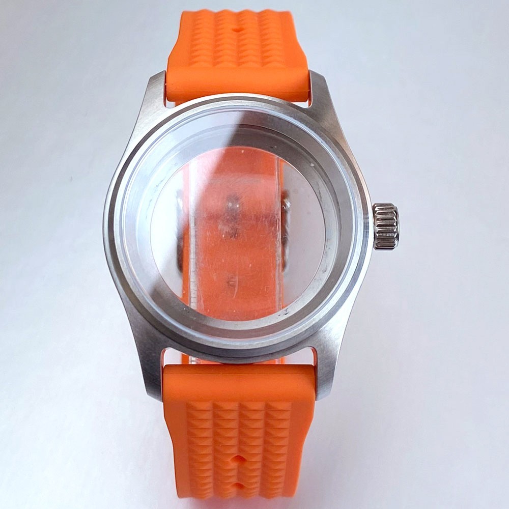 Classic 36/39mm Pilot 20ATM Watch Case For Seiko NH35 NH36 ETA2824 Miyota 8215