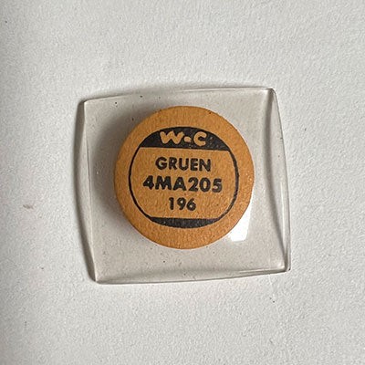 GRUEN : VERITHIN-CHAMPION (AND OTHERS) – Rectangle 20.6mm x 19.6mm
