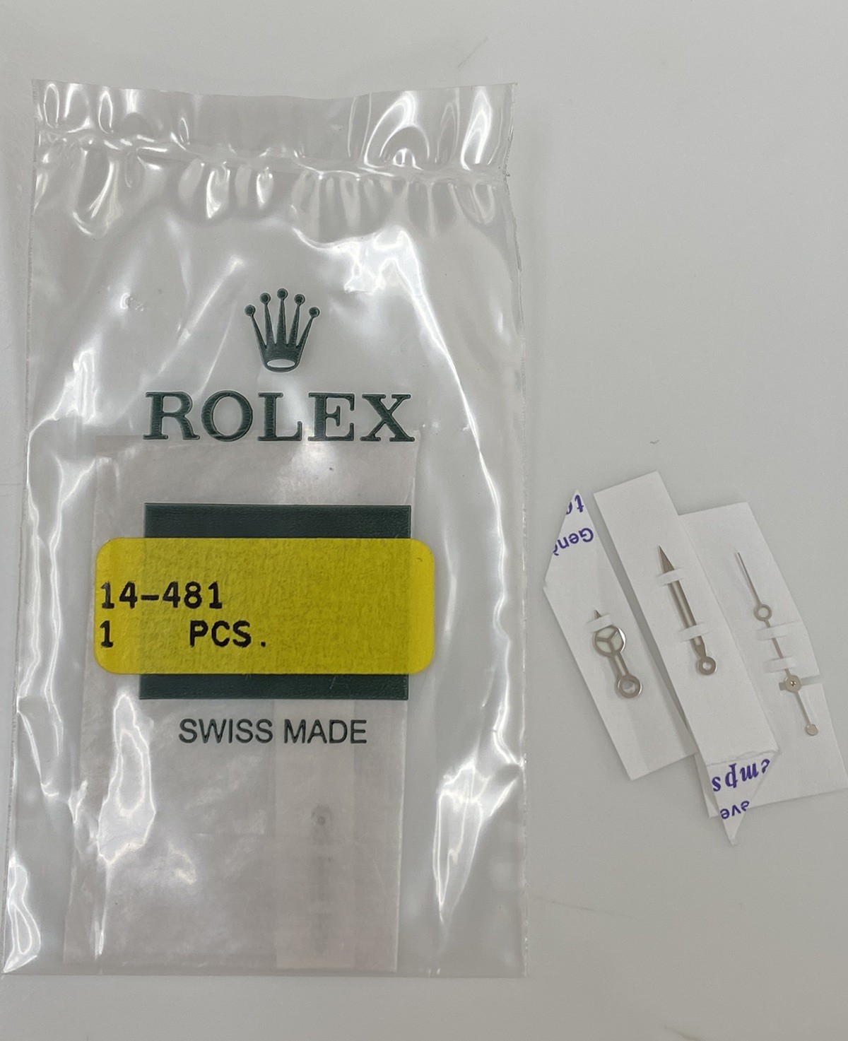Genuine NOS Rolex Submariner 5512 5513 1675 1680 Cal. 1570 Luminous Hands Set
