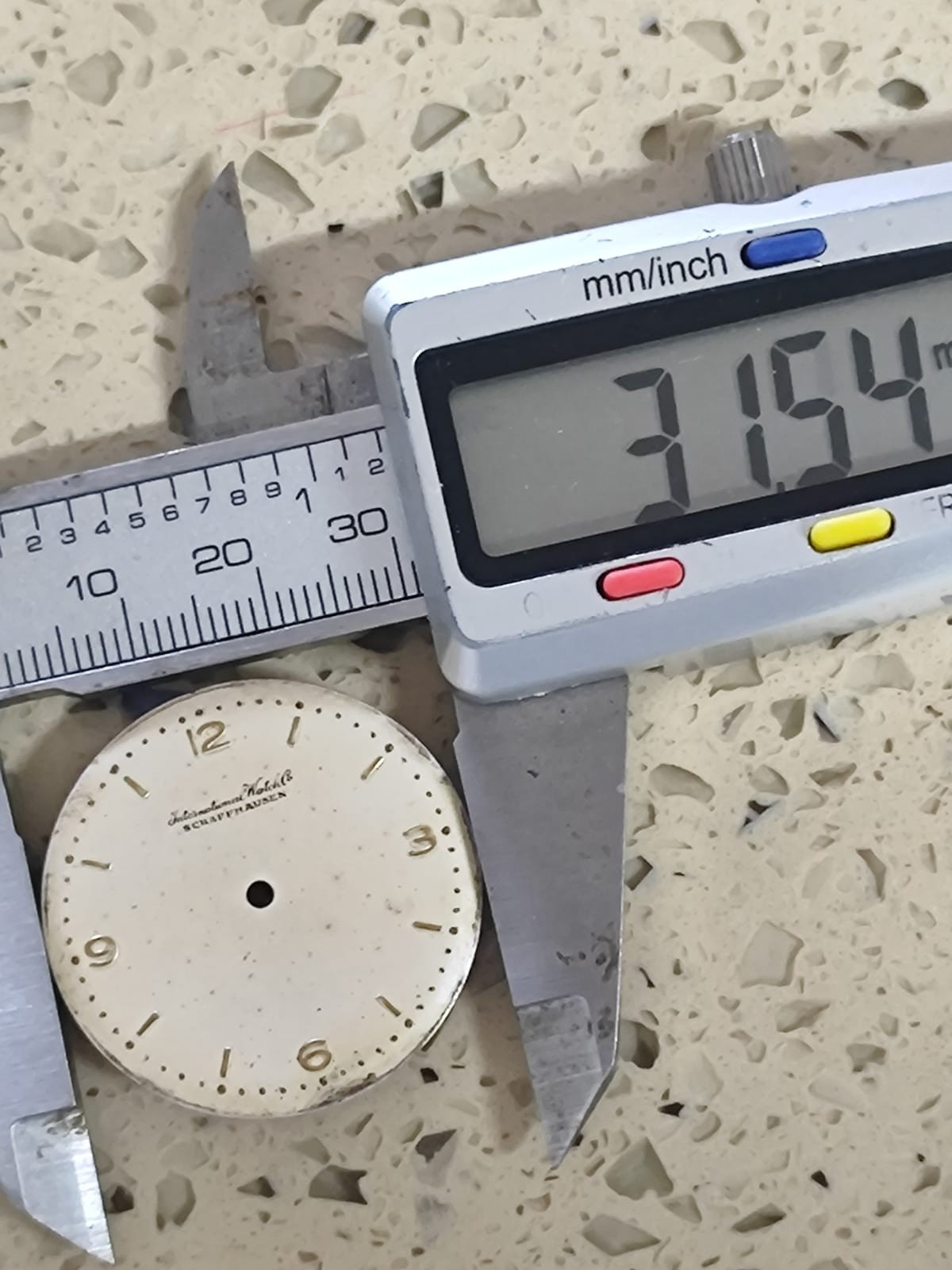 IWC Schaffhausen CAL C 89 PART White DIAL – IWC C 89 USED 31.5mm Used K