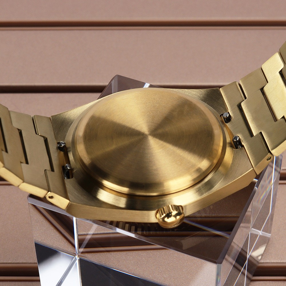 40mm Watch Case Modify PRX Mod Fluted Bezel Sapphire 28.5 Dial For Seiko NH35 36
