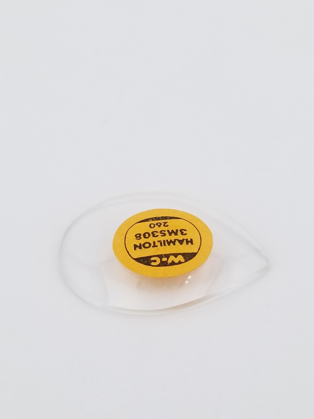 NOS WC 260 Mineral Glass Watch Crystal for Hamilton Electric Meteor, 3ms308