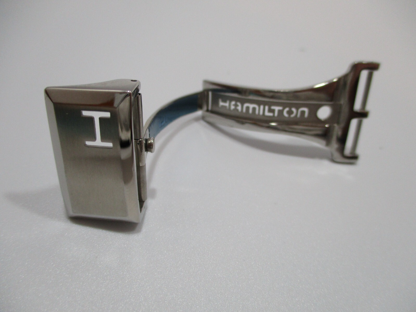 HAMILTON Watch 20mm Stainless Steel Folding Deployment Clasp New-Old-Stock