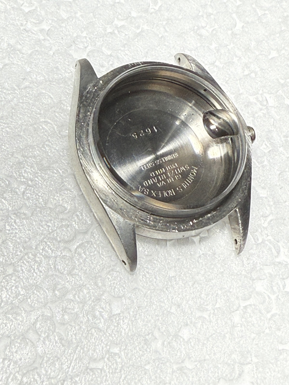 Genuine Rolex ref 1625 Case steel back good condition without bezel