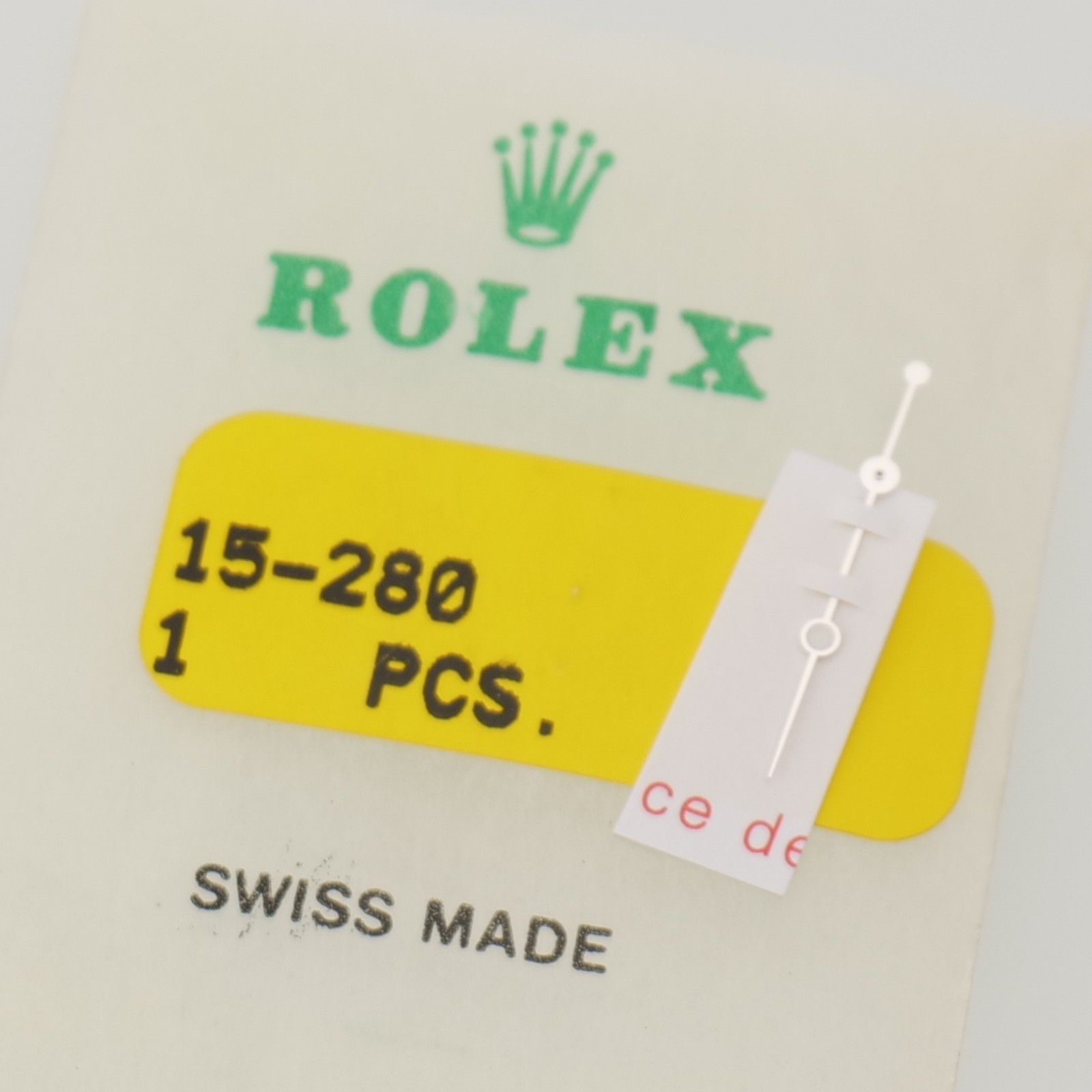 Genuine New Rolex Master 1675 Cal. 1570/1575 White Gold Second Hand #15-280