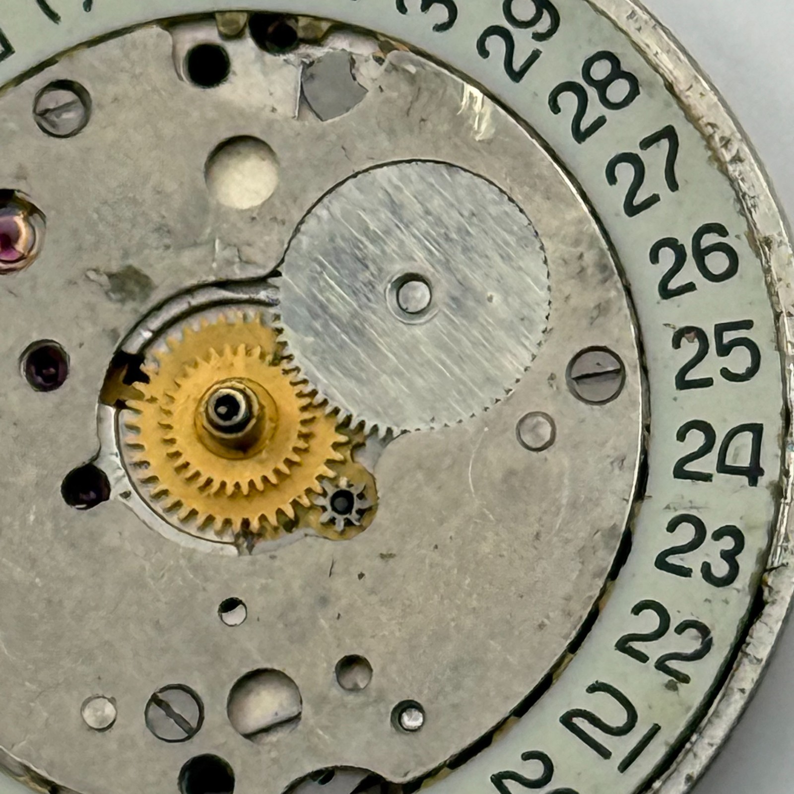 Poljot 2628.H Watch Movement Soviet 17 Jewels Manual Wind Parts Repair 26.6mm
