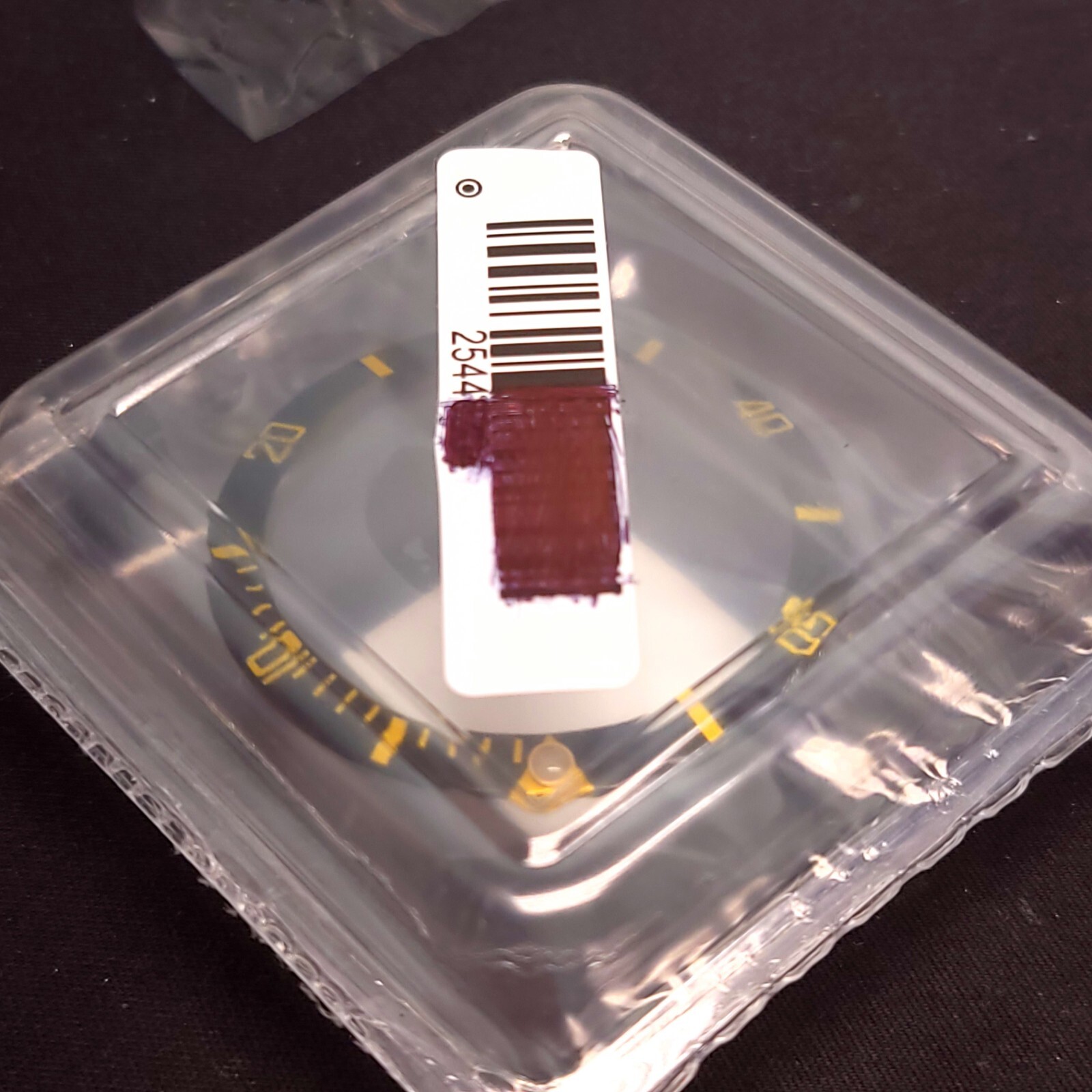 NEW SEALED GENUINE Rolex B315-16808-181-A1 Bezel Insert for Sub Case 16808