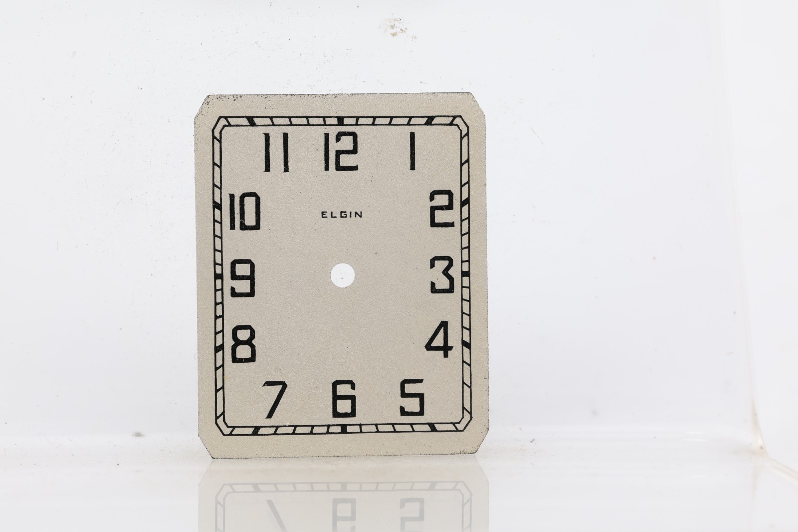 ELGIN ART DECO TANK NOS WRIST WATCH DIAL 20x25mm (KX)