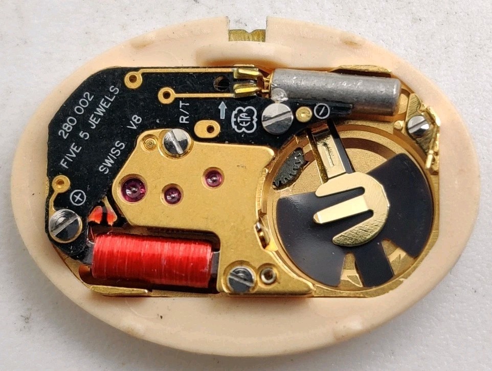 ETA Cal. 280.002 Swiss quartz watch movement Works