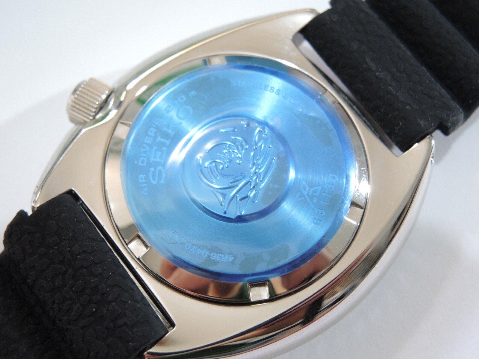 NEW STAINLESS A.M CASE KIT DIVERS TURTLE COKE SRP789 AUTOMATIC (4R36-04Y0) WATCH