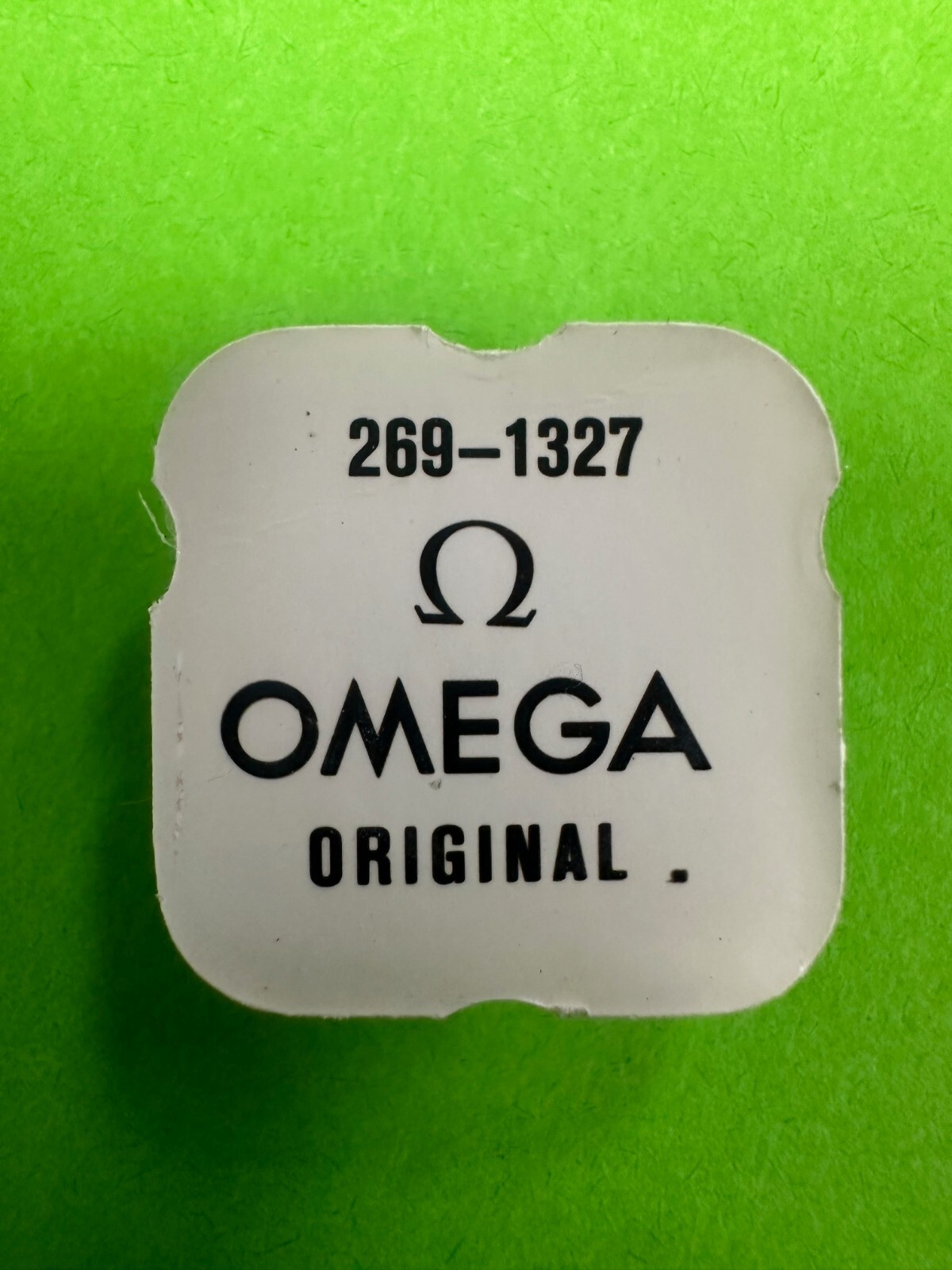 Omega 269 Part 1327 Balance Wheel Complete Genuine New Swiss