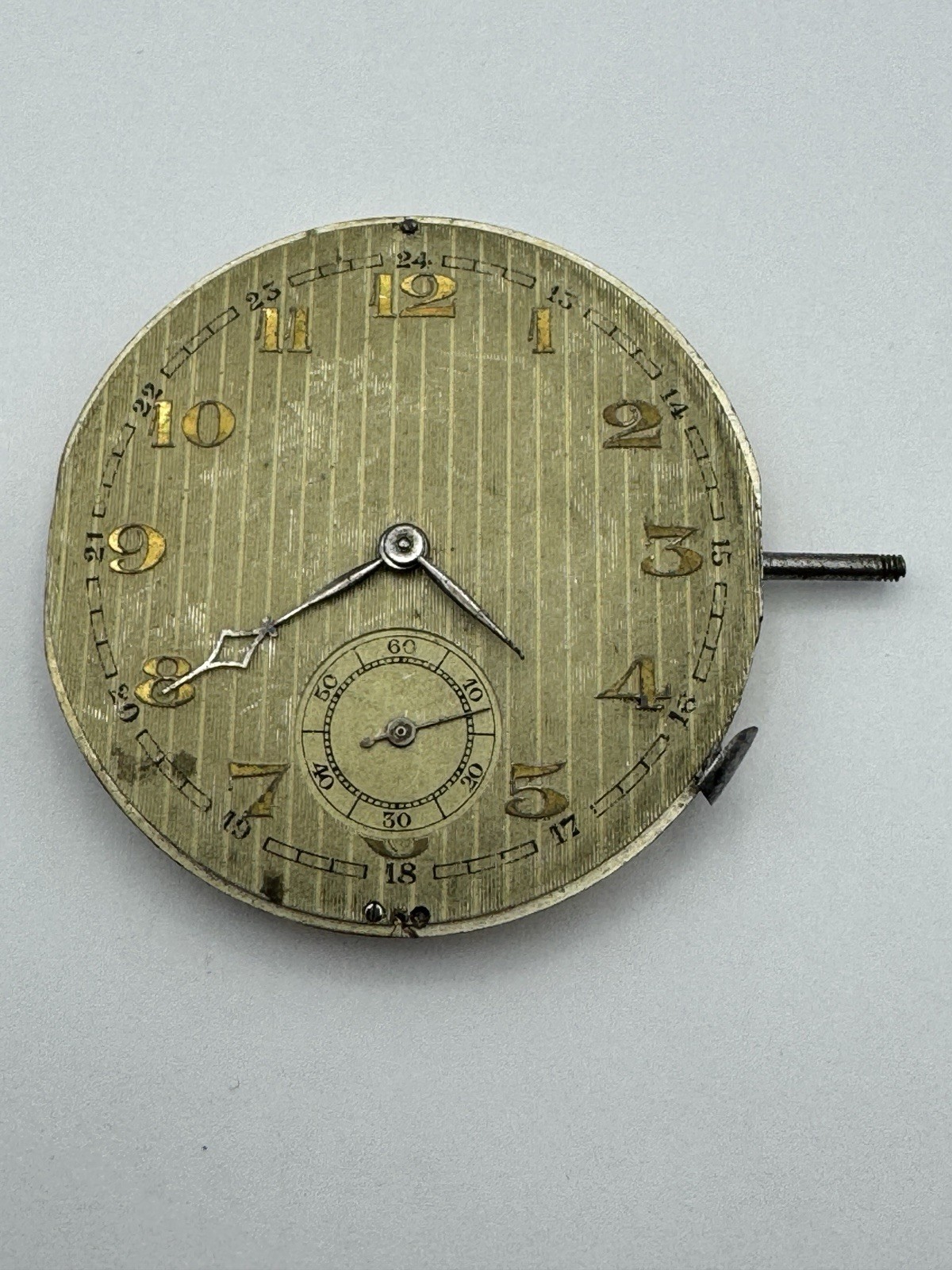 Pair Of High Grade Pocket Watch Movement For Parts Or Repair