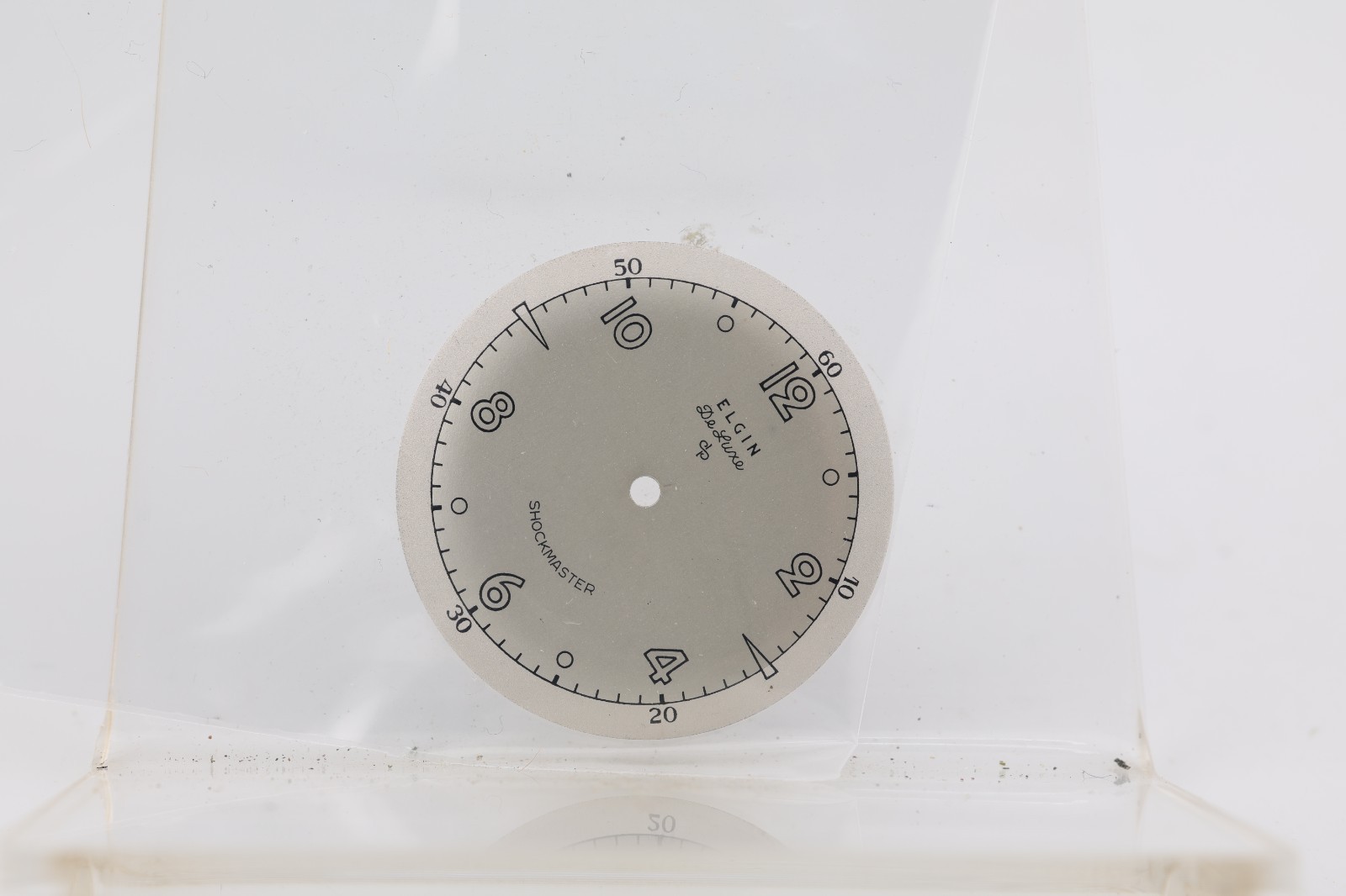 ELGIN DE LUXE SHOCKMASTER NOS WRIST WATCH DIAL 27.7mm (KB)