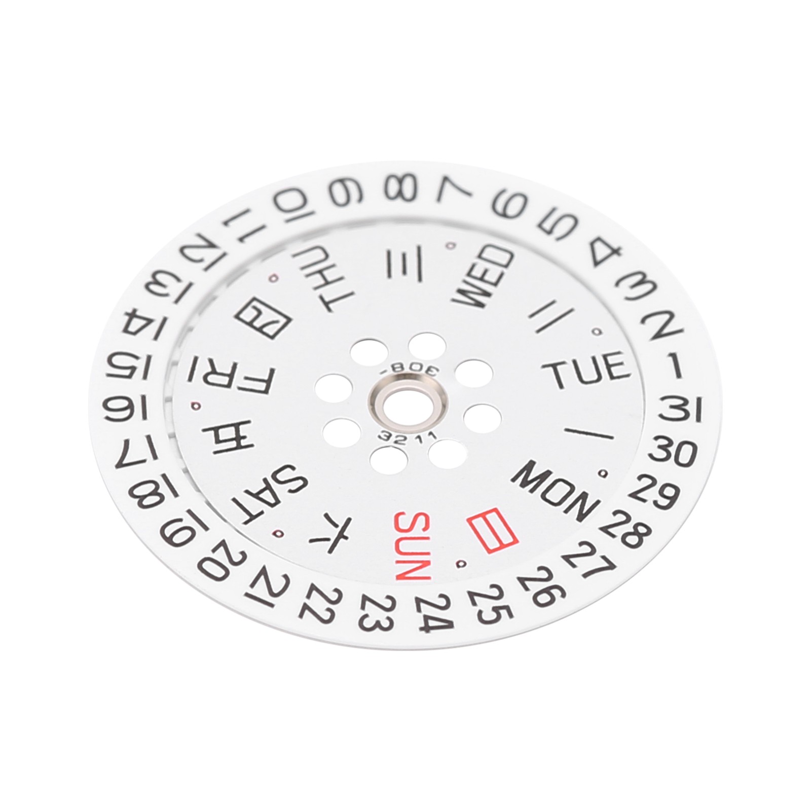 Replacement Watch Movement Week Calendar Dial Set For 8200 8205 Watch Movement