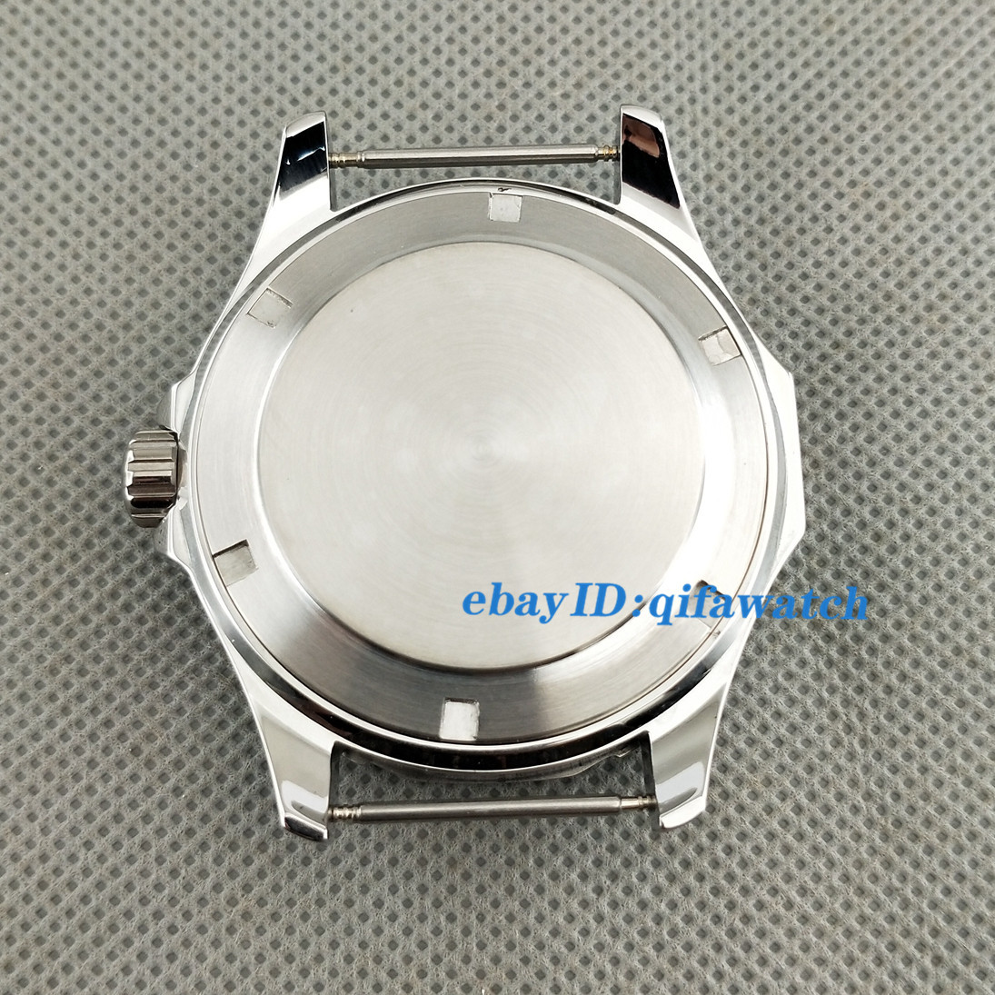 45mm Blue Ceramic Bezel Watch Case Fit ETA 2836 Miyota 8205/8215 DG2813 Movement