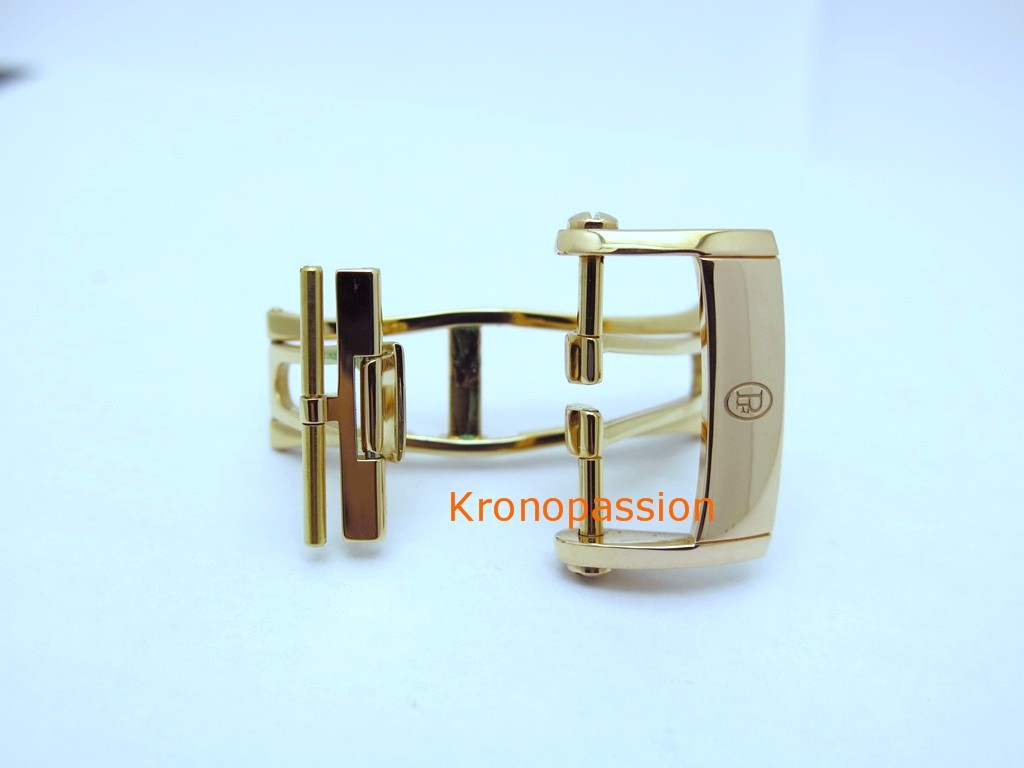 Parmigiani Fleurier Deployant Buckle 18K Rose Gold Taper 22mm OEM New !