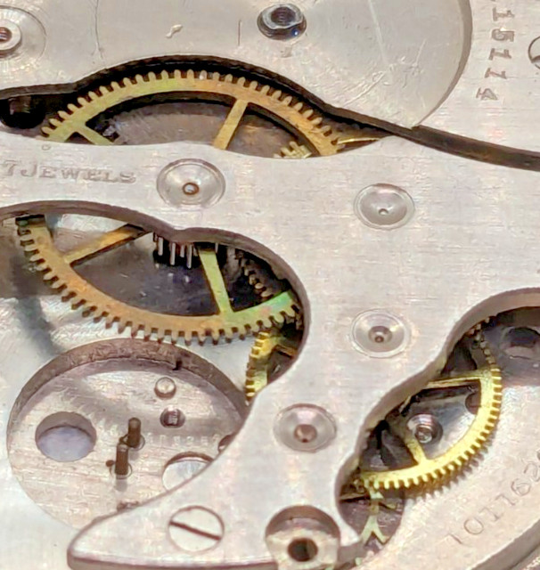 Vintage 40mm Pocket Watch Movement 116114 Crafts Jewelry Watch Parts Unbranded