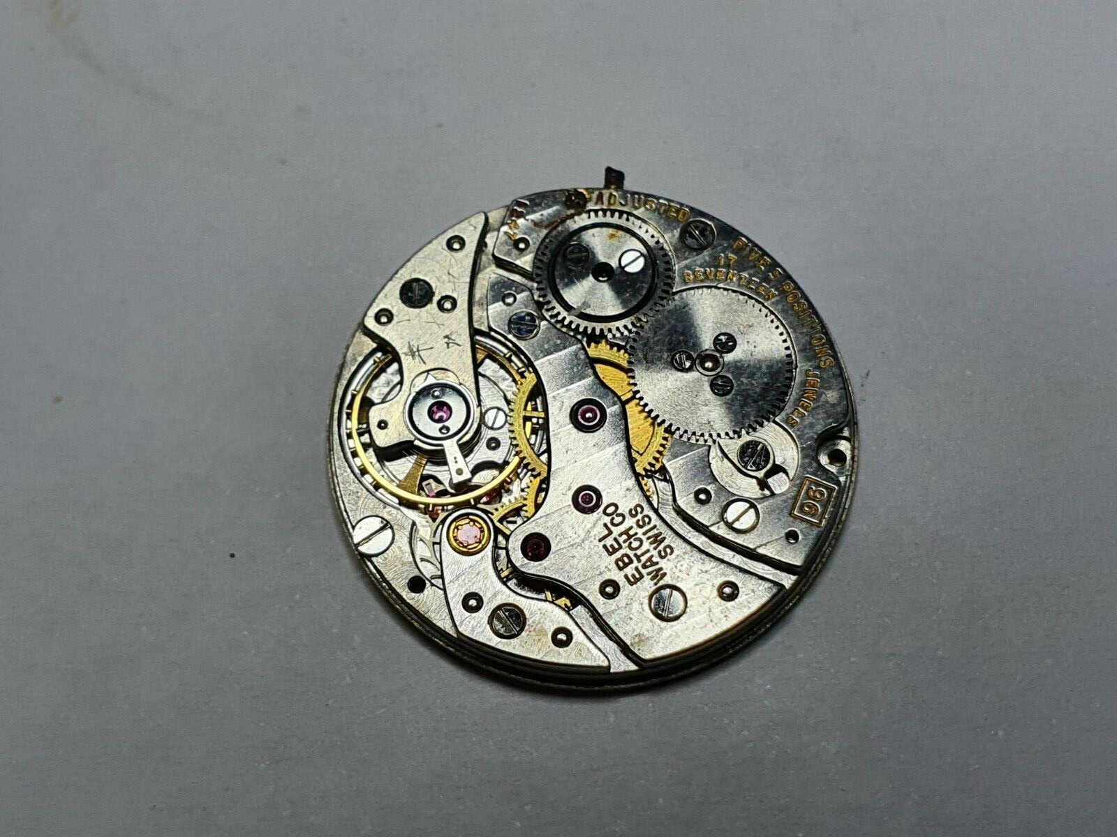 Ebel movement complete cal 96 / parts fits to Omega 700 and Piguet 21